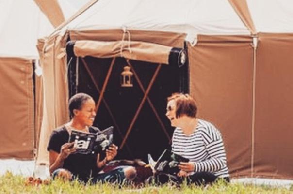 Festival Yurts Hay-On-Wye Hotel Екстериор снимка
