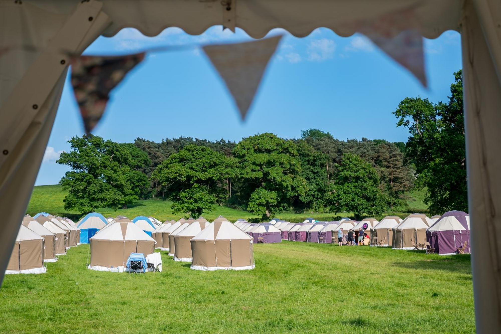Festival Yurts Hay-On-Wye Hotel Екстериор снимка