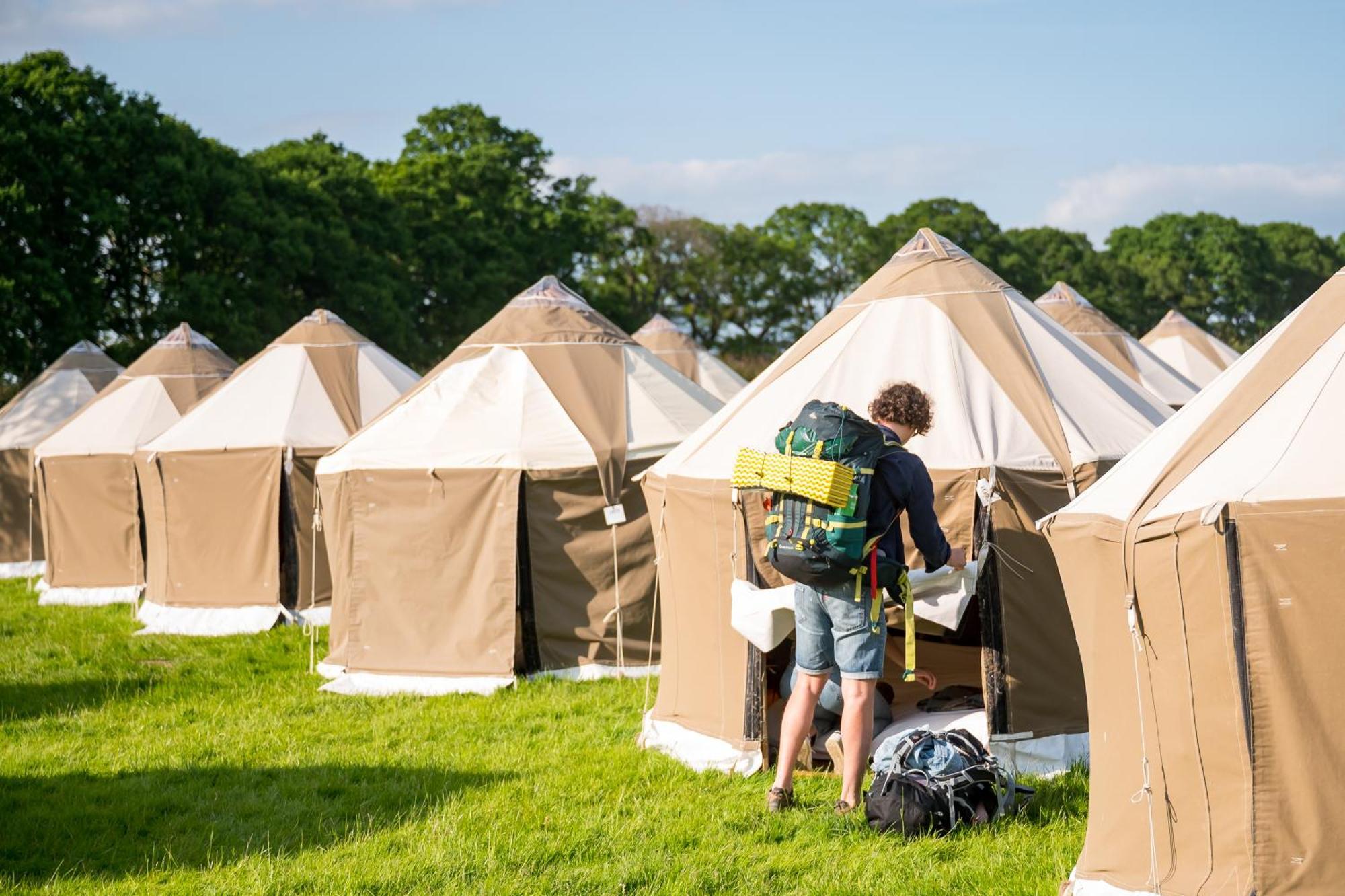 Festival Yurts Hay-On-Wye Hotel Екстериор снимка